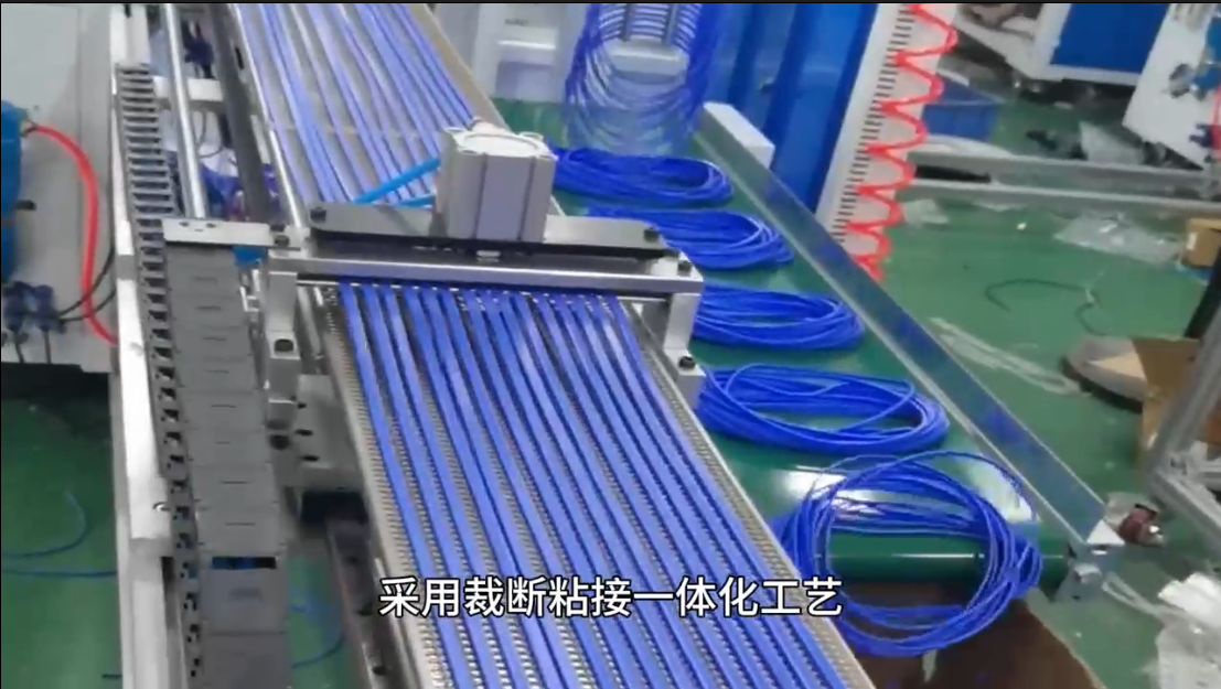 「視頻」全自動(dòng)硅膠密封圈裁斷粘接一體機(jī)，解放生產(chǎn)力！