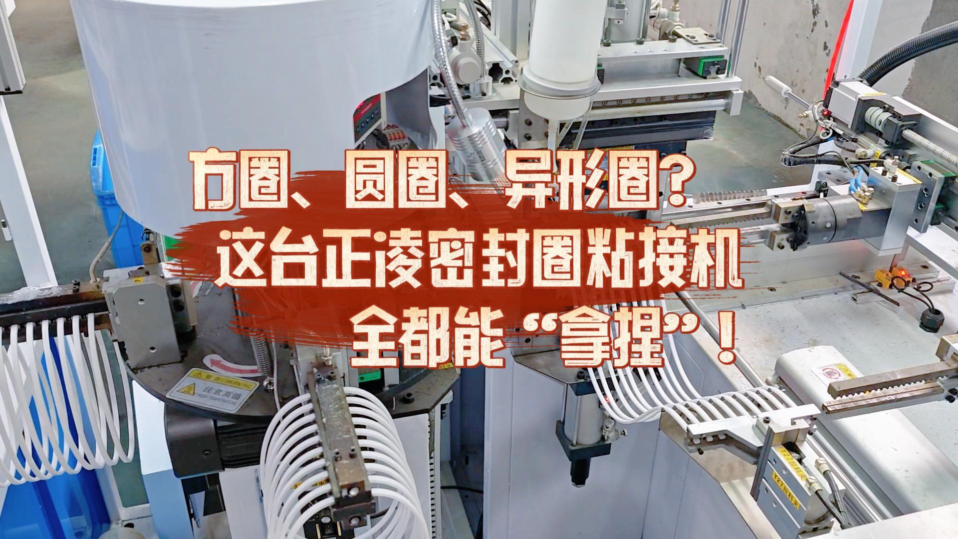 方圈、圓圈、異形圈？這臺全自動化密封圈粘接機全都能&ldquo;拿捏&rdquo;！